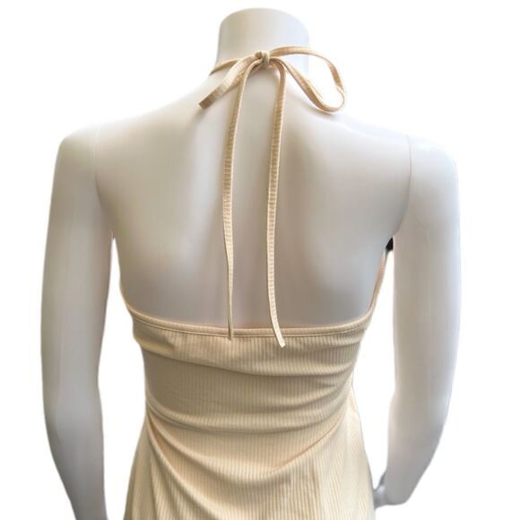 Showpony Ribbed Halter Sundress  - Picture 4 of 6